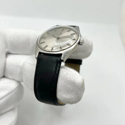 Montre OMÉGA en acier inoxydable et cuir
