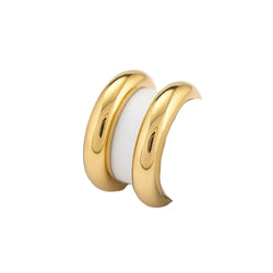 Boucles d'oreilles Créoles en or jaune