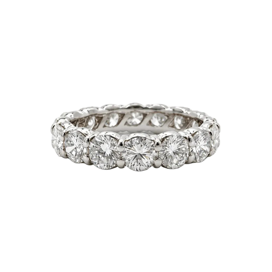 Bague Alliance en or blanc et diamants