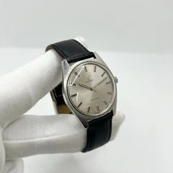 Montre OMÉGA en acier inoxydable et cuir