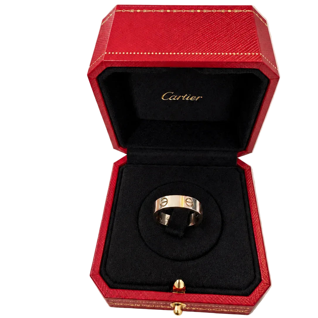 Bague Alliance CARTIER Love en or blanc