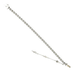Bracelet Ligne en or blanc et diamants