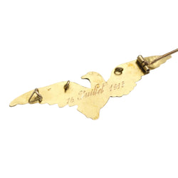 Broche Pendentif en or jaune