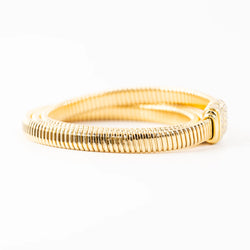 Bracelet Tubogas en or jaune 18 carats