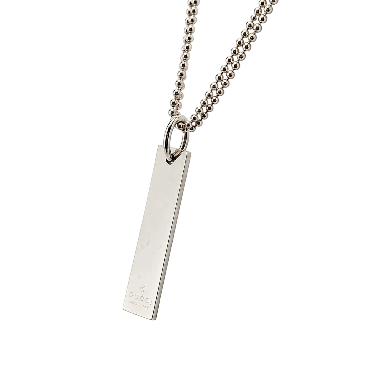 Collier Pendentif GUCCI en argent