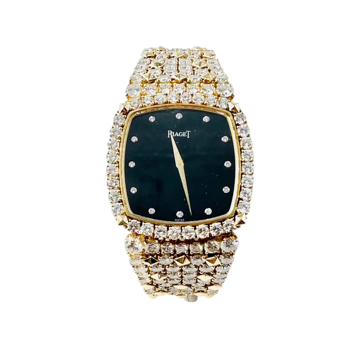 Montre PIAGET en or jaune et diamants