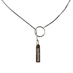 Collier Pendentif en or blanc et diamants