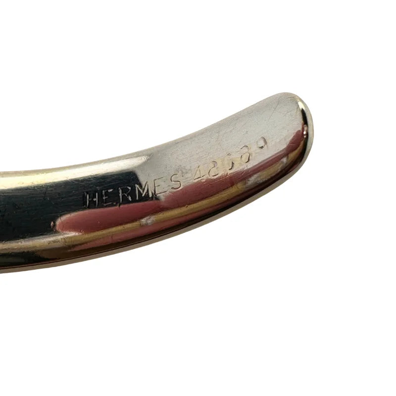 Bracelet Jonc HERMÈS en or blanc, or jaune et diamants