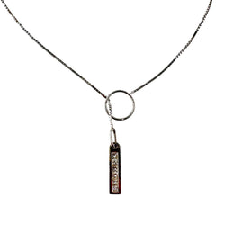Collier Pendentif en or blanc et diamants