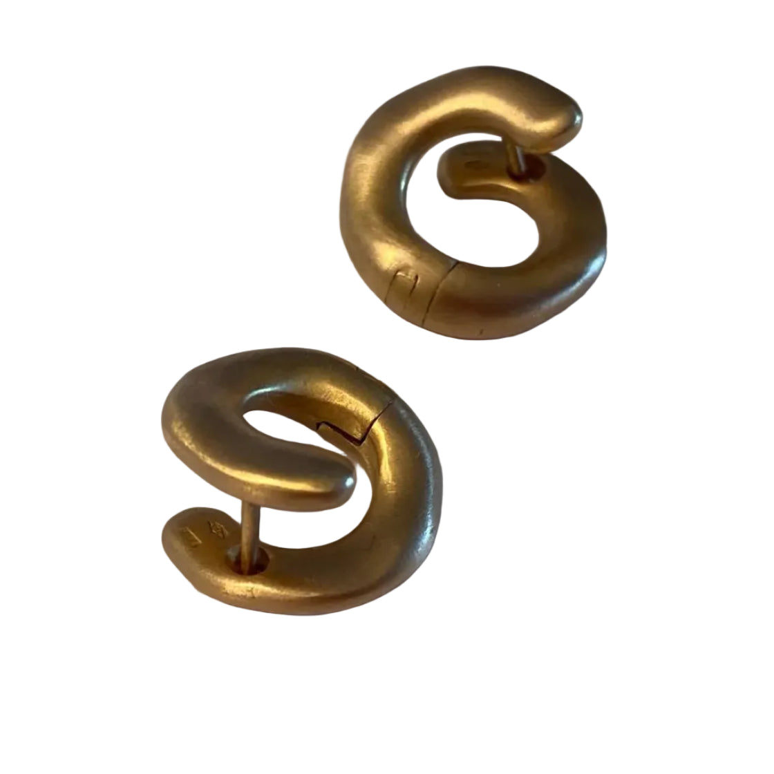 Boucles d'oreilles Puces en or rose