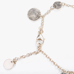 Bracelet Breloques HERMES Ex-Libris en argent et or rose