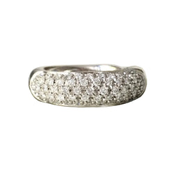 Bague Pavée DAMIANI en or blanc et diamants