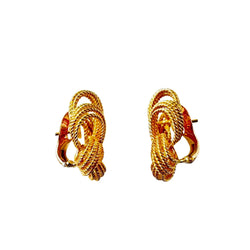 Boucles d'oreilles Clips VAN CLEEF & ARPELS en or jaune