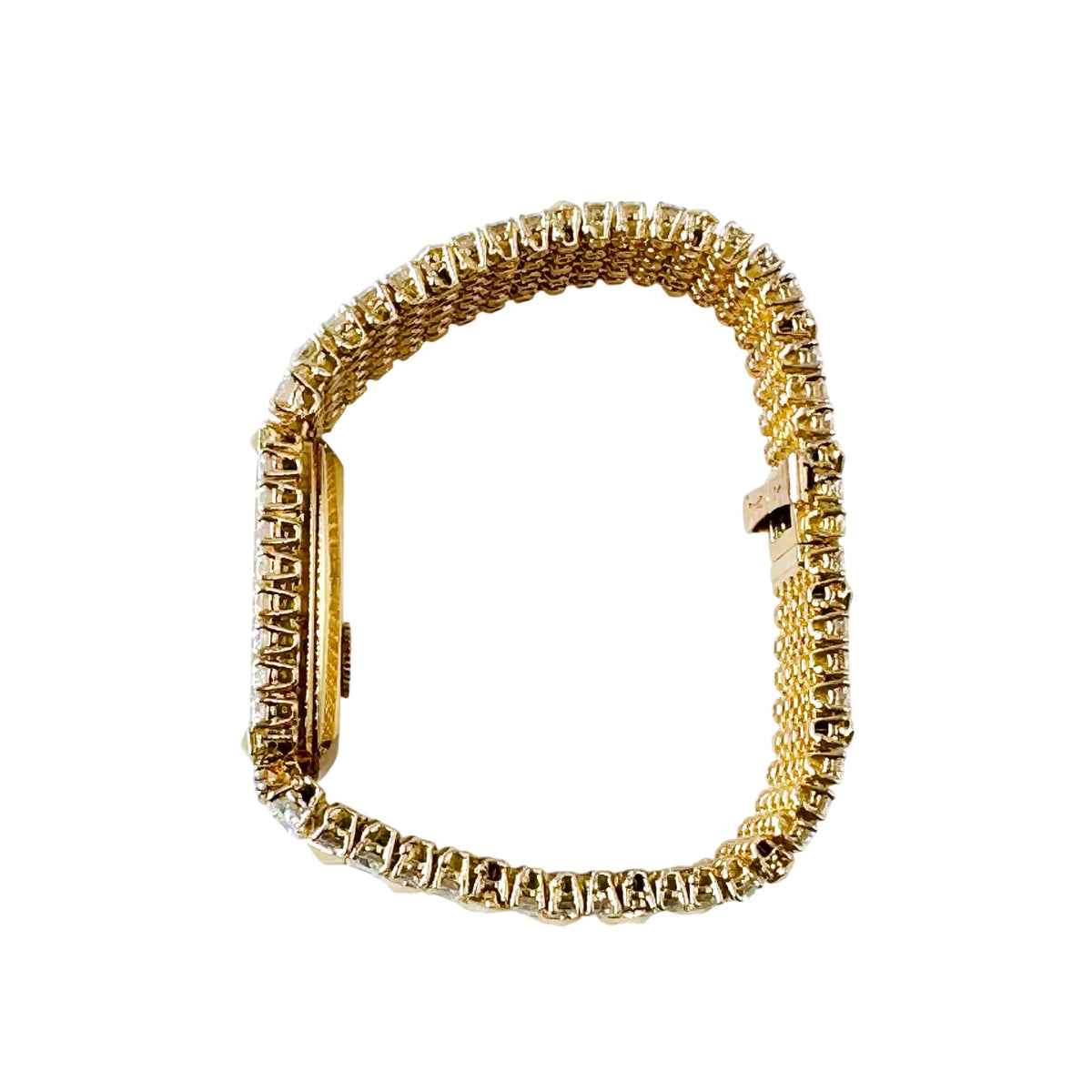 Montre PIAGET en or jaune et diamants