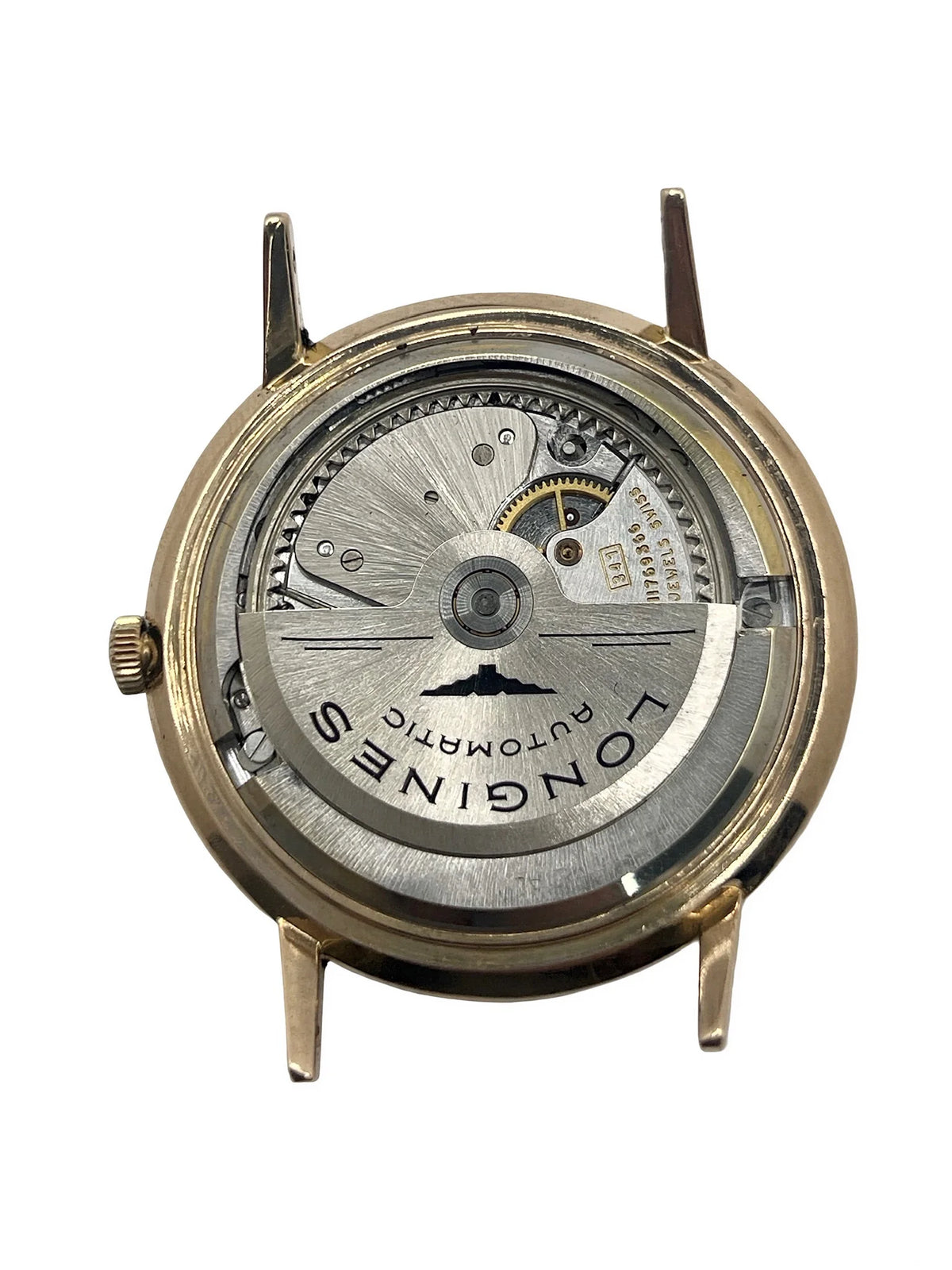 Montre LONGINES "Flagship" en or rose, acier et cuir