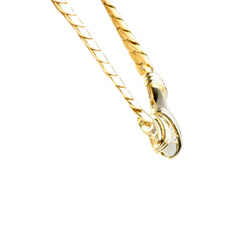 Collier Maille en or jaune et diamants