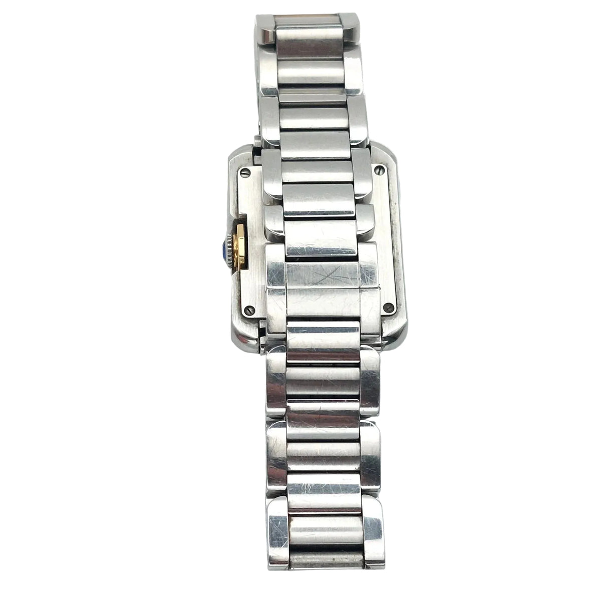 Montre CARTIER "Tank Anglaise" PM en or jaune et acier