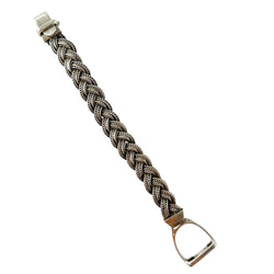 Bracelet HERMÈS "Étrier" en argent