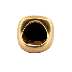 Bague Cocktail POMELLATO "Victoria" en or jaune et jais