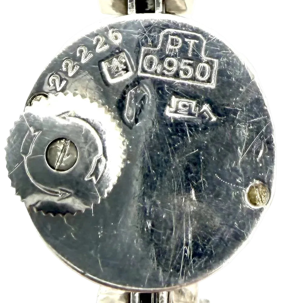 Montre JAEGER-LECOULTRE X GAY FRÈRES en platine et diamants