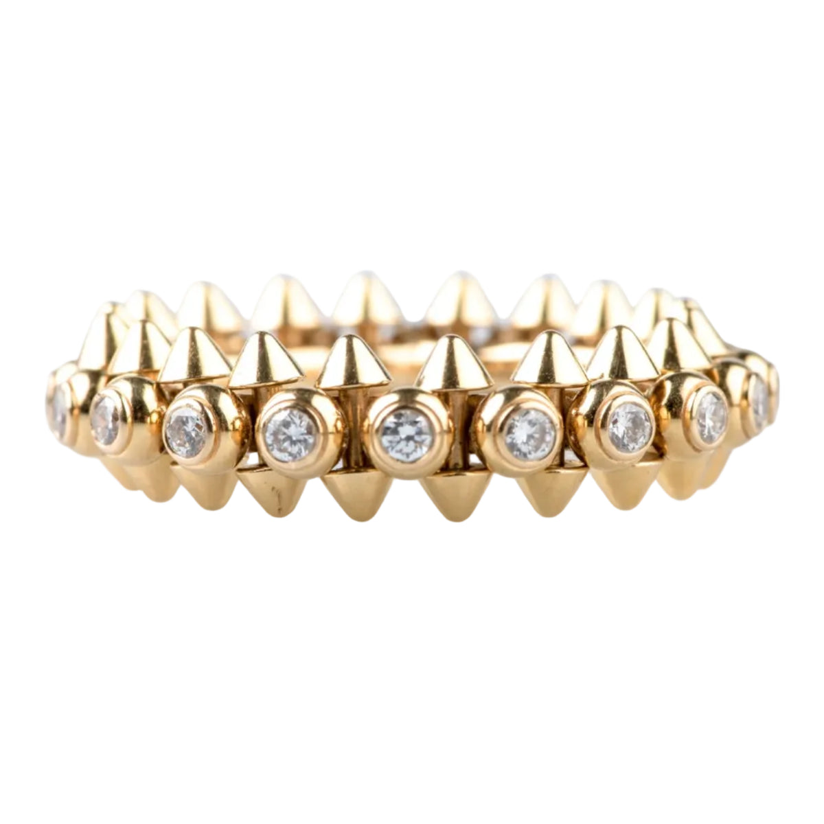 Bague CARTIER "Clash" en or rose et diamants