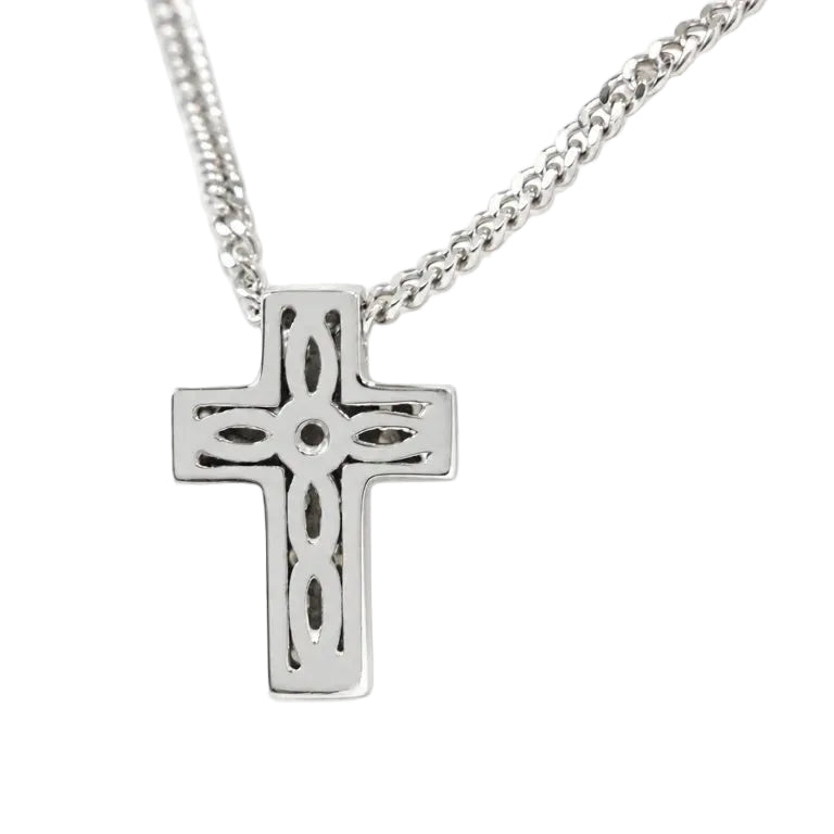 Collier Pendentif en or blanc et diamants