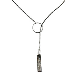 Collier Pendentif en or blanc et diamants
