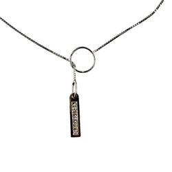Collier Pendentif en or blanc et diamants