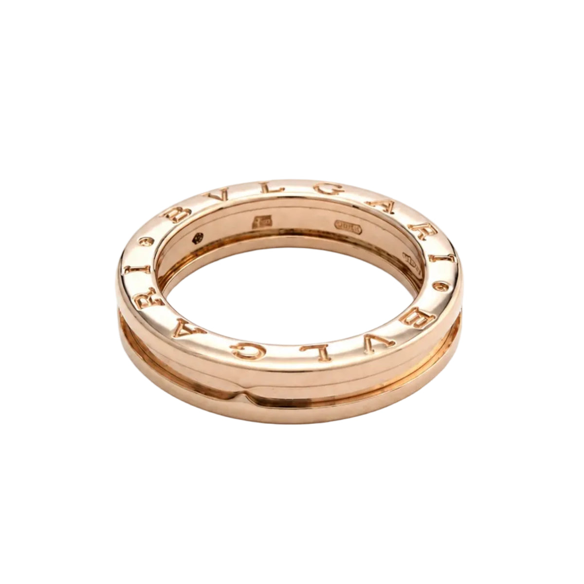 Bague Alliance BVLGARI « B.zero1 » en or rose