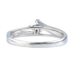 Bague Solitaire en or blanc et diamant