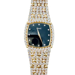 Montre PIAGET en or jaune et diamants