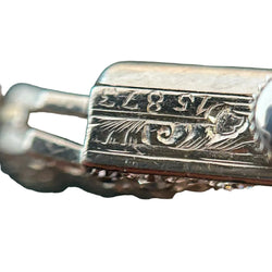 Montre en or blanc, platine et diamants
