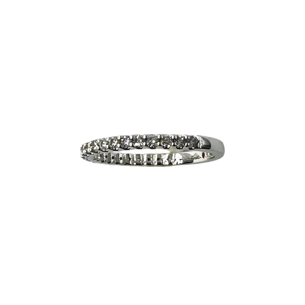 Bague Alliance JULIETTE en or blanc et diamants