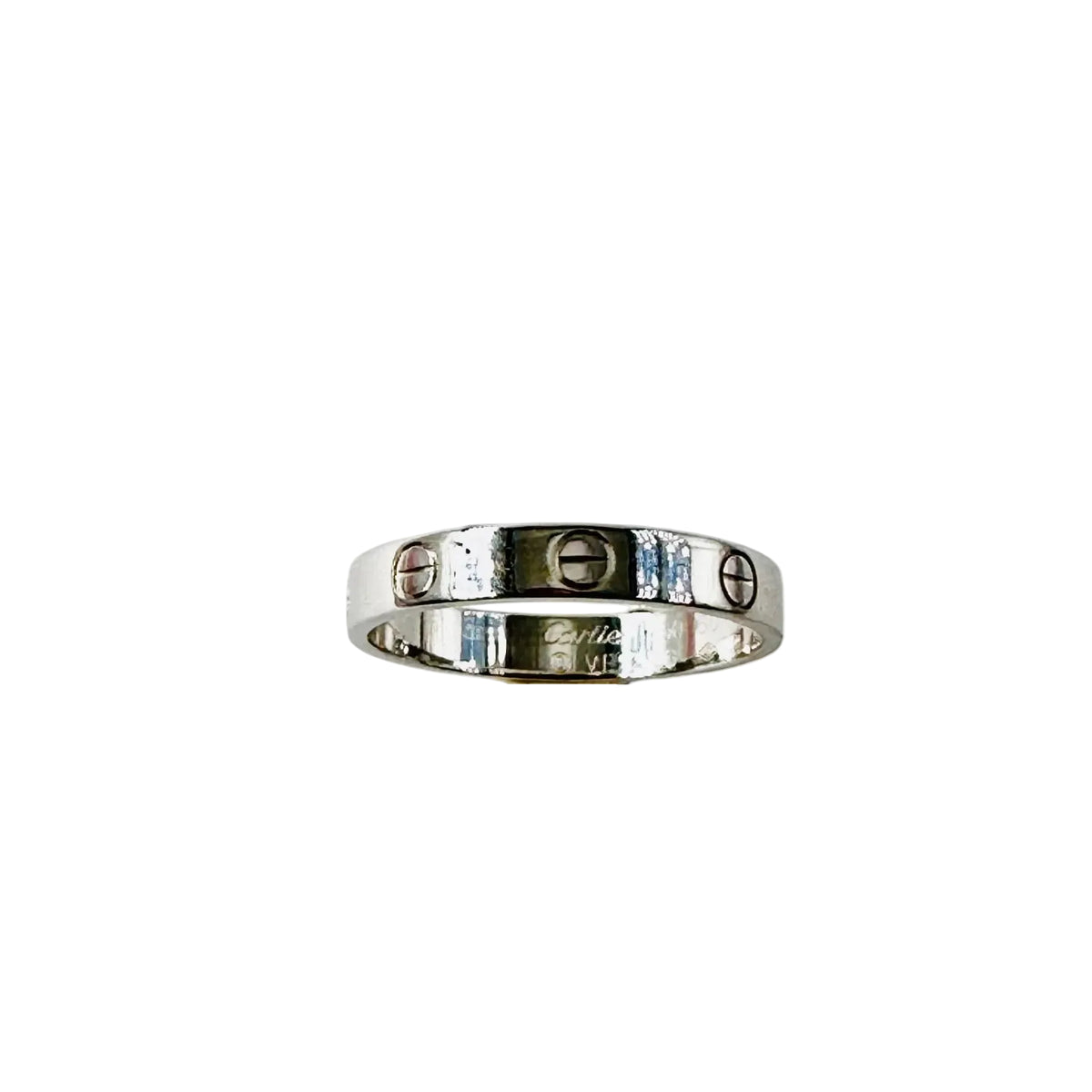 Bague CARTIER "Love" en or blanc