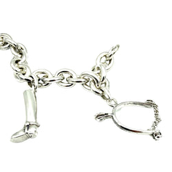 Bracelet Breloques GAÉTAN DE PERCIN en argent