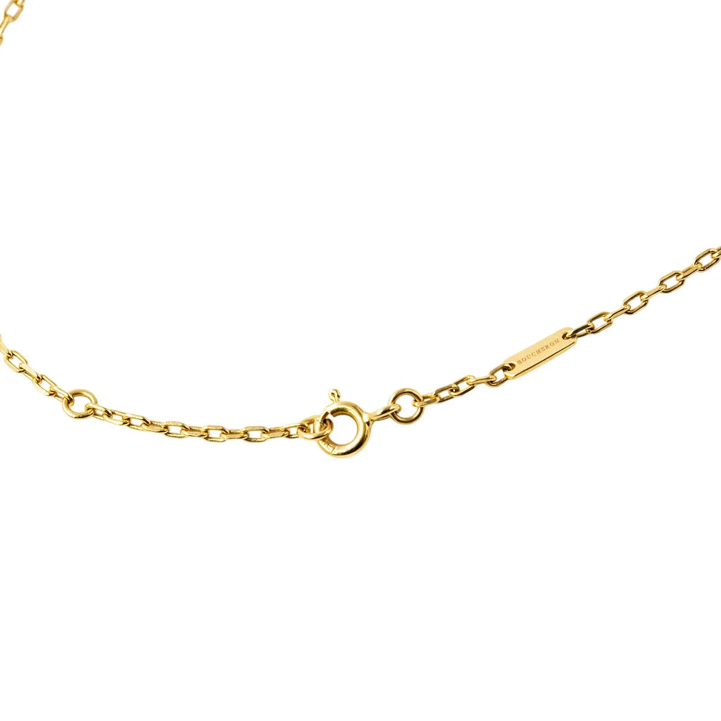 Collier Pendentif BOUCHERON "Quatre" en or jaune, or rose, or blanc, PVD et diamants