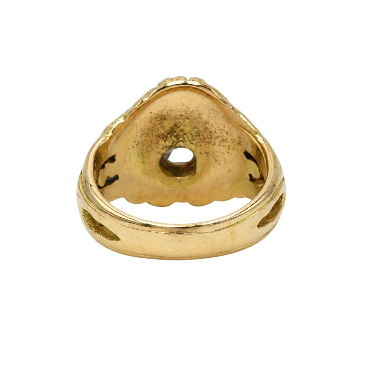 Bague en or jaune et diamant