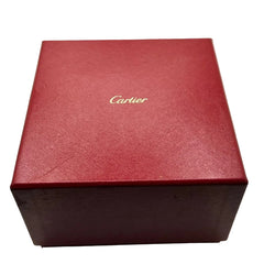 Montre CARTIER "Tank Solo XL" en acier et cuir
