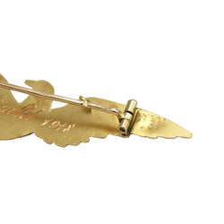 Broche Pendentif en or jaune