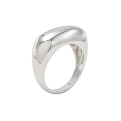 Bague Jonc en or blanc