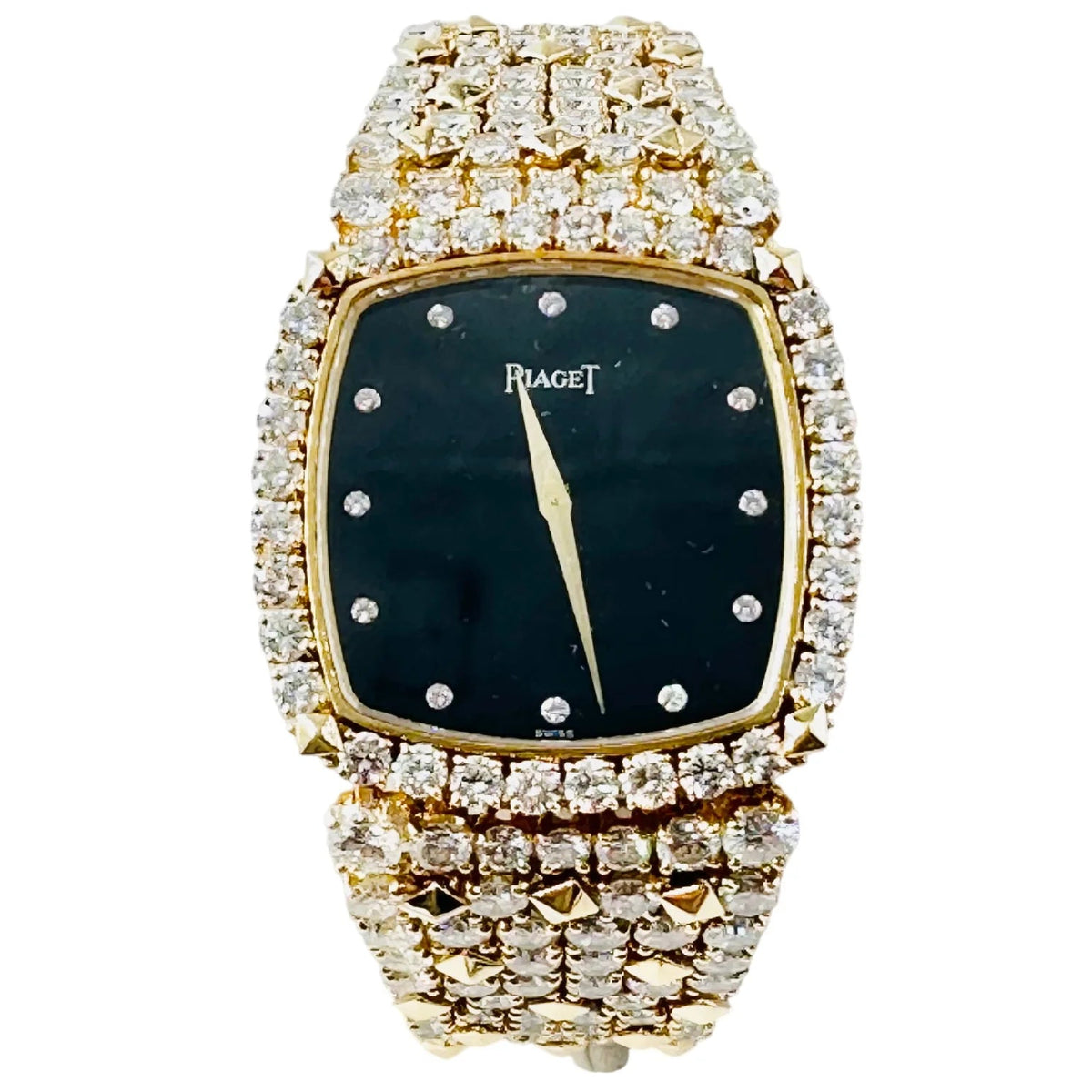Montre PIAGET en or jaune et diamants
