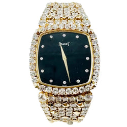 Montre PIAGET en or jaune et diamants