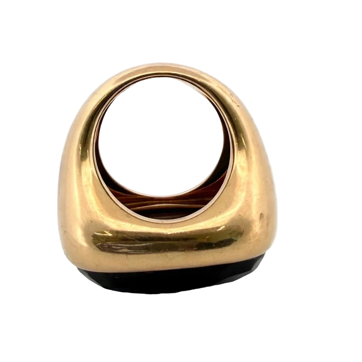 Bague Cocktail POMELLATO "Victoria" en or jaune et jais
