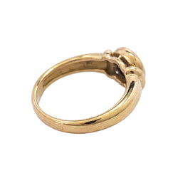 Bague Solitaire en or jaune et diamant