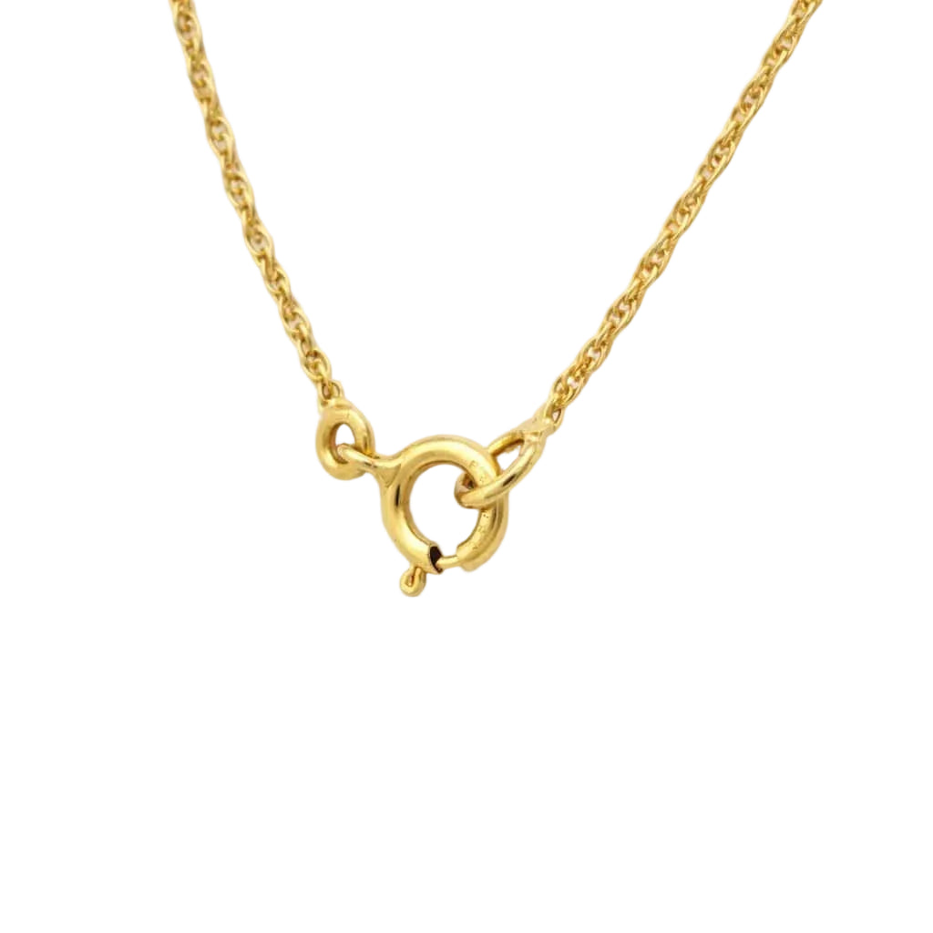 Collier Pendentif en or jaune et diamants
