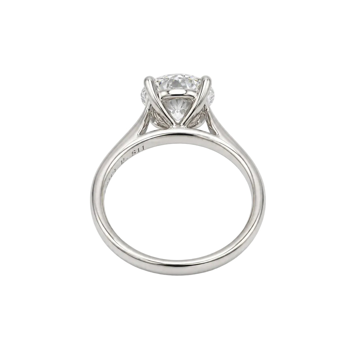Bague Solitaire en or blanc et diamant