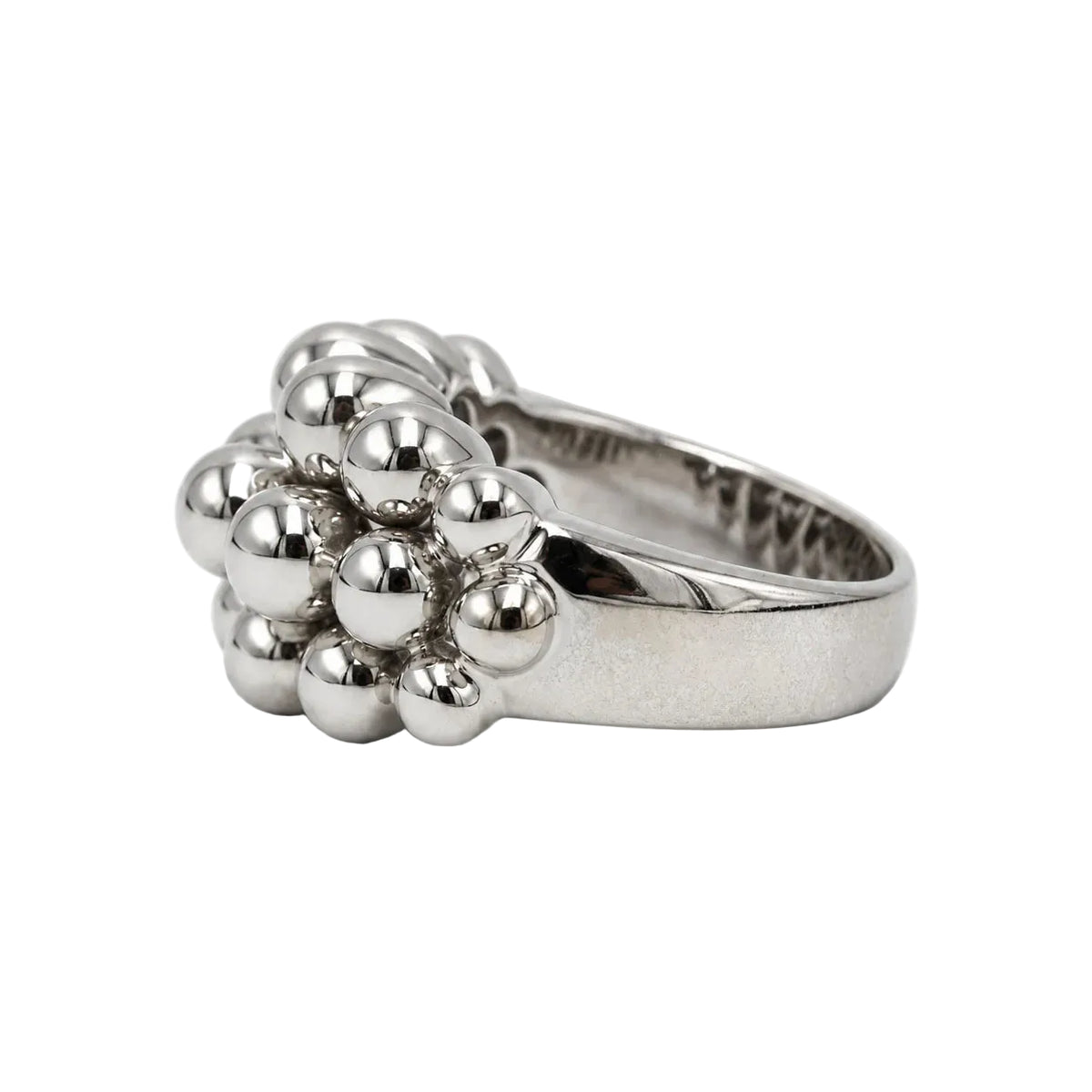 Bague BOUCHERON "Grains de raisin" en or blanc