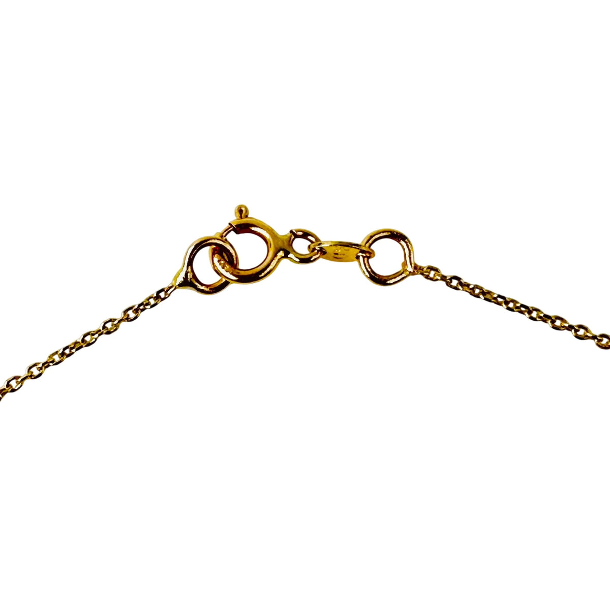 Collier Pendentif Croix en or jaune et diamants