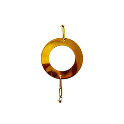 Bracelet DINH VAN "Cible" en or jaune