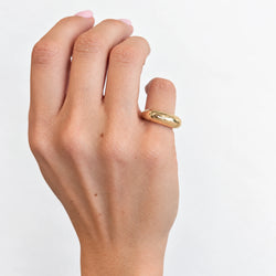 Bague Jonc en or jaune